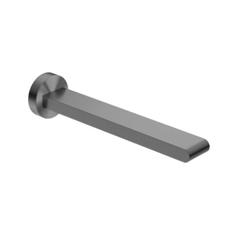 Bianca Fixed Bath Spout Only 240mm Gunmetal
