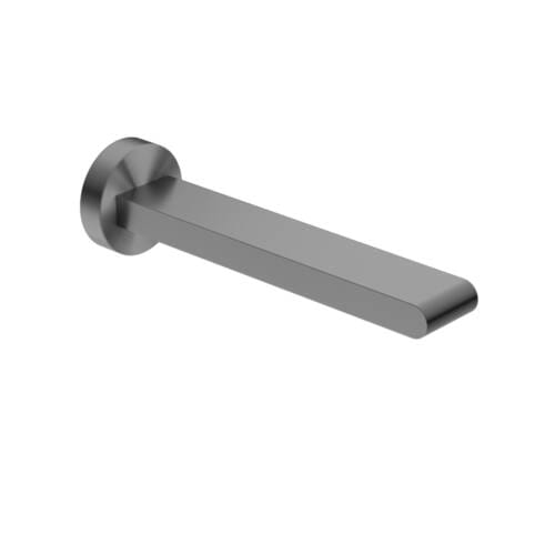 Bianca Fixed Bath Spout Only 200mm Gunmetal NR321503GM