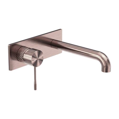Opal Brushed Bronze Wall Basin/Bath Mixer 260mm Opal Wall Basin/Bath Mixer 260mm Brushed Bronze