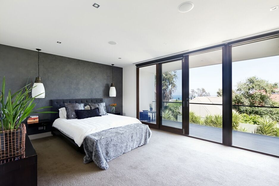 glass sliding door