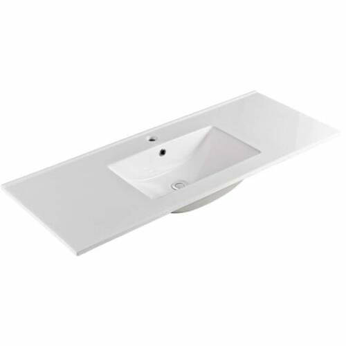 120cm Ceramic Vanity Top – 1 or 3 Taphole 120cm-White-discount-Vanity-Top-cheap