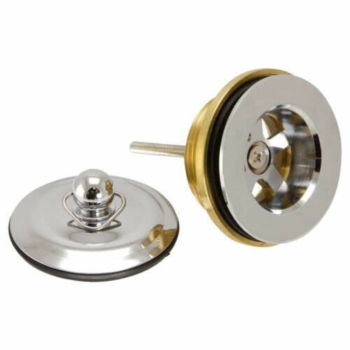 Plug and Waste Universal Split Plug and drain Waste Chrome Discount Perth Alpine