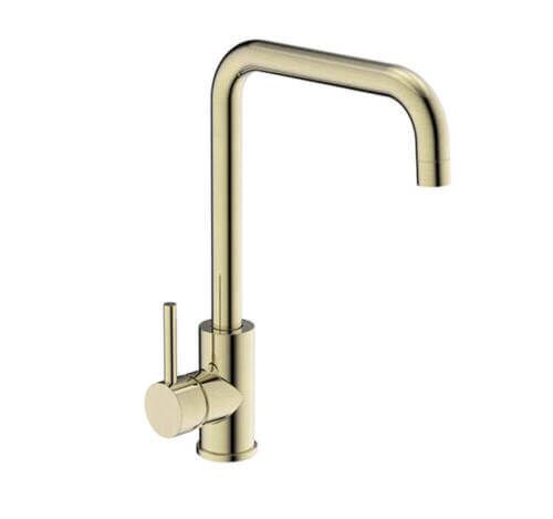 Cosmic Stainless Steel Sink Mixer Brushed Gold Cosmic Sink Mixer Brushed Gold