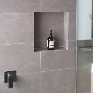 Niches Setting 1000px Shower Niche Installation