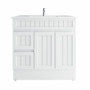 Courtney PVC Vanity Unit 90cm - Front View