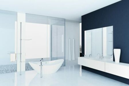 Minimalistic Bathroom Tiles