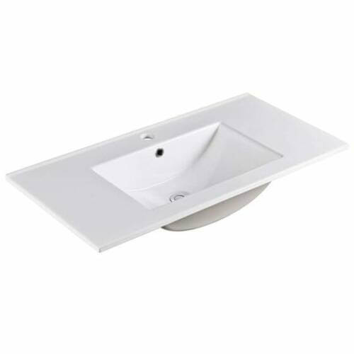 90cm Ceramic Vanity Top – 1 or 3 Taphole 90cm-Ceramic-Vanity-Top-Discount-Local-Cheap