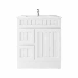 Courtney PVC Vanity Unit 75cm - Front View