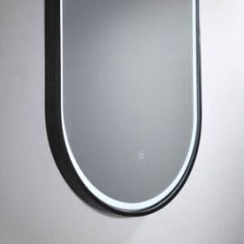 Gatsby LED Mirror Black Frame