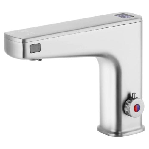 Galaxy Sensor Basin Mixer With Soap Dispenser Chrome