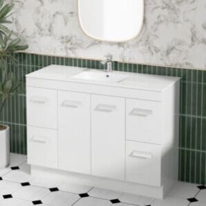 Erin PVC Bathroom Vanity Unit 120cm