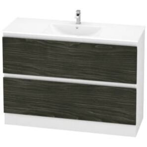 espresso roast marine drawer front on double drawer vanity