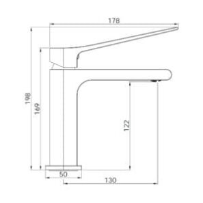 Bianca Care Basin Mixer Drawings Bianca Care Basin Mixer Drawings