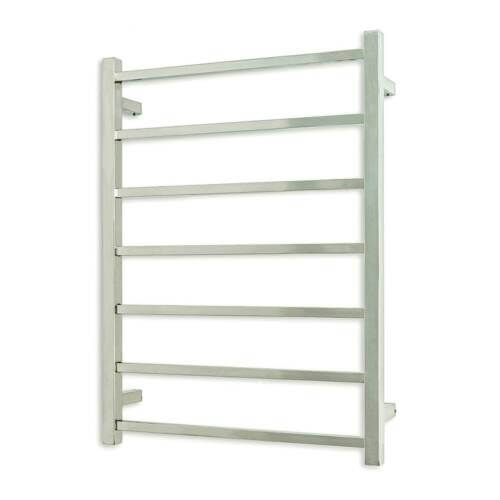 Square Heated Towel Ladder – Chrome Chrome Square Heated Towel Ladder