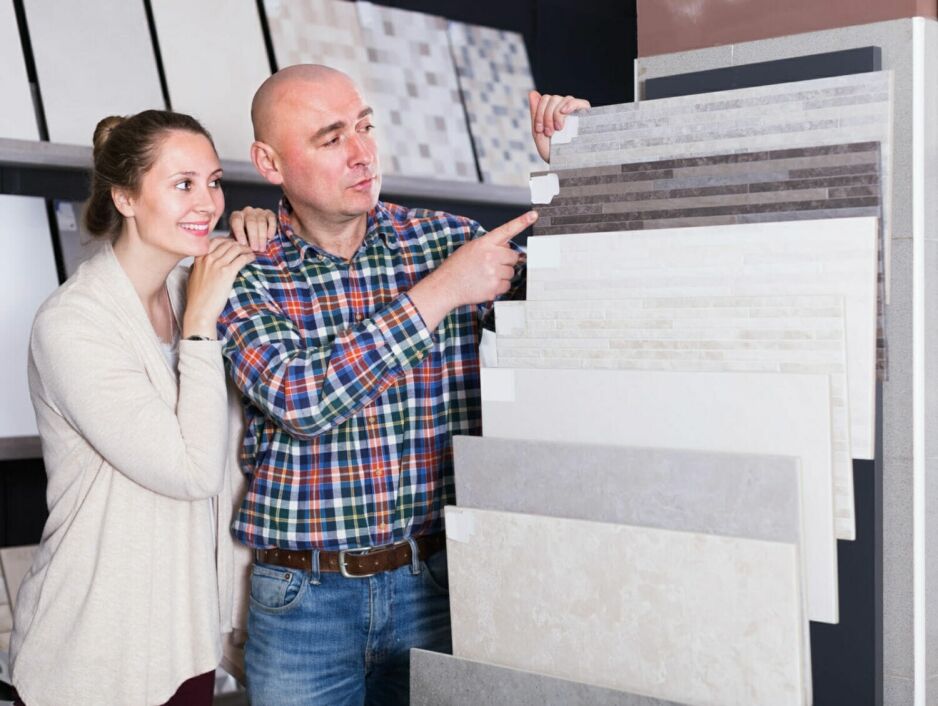 Shopping for floor tiles in Perth
