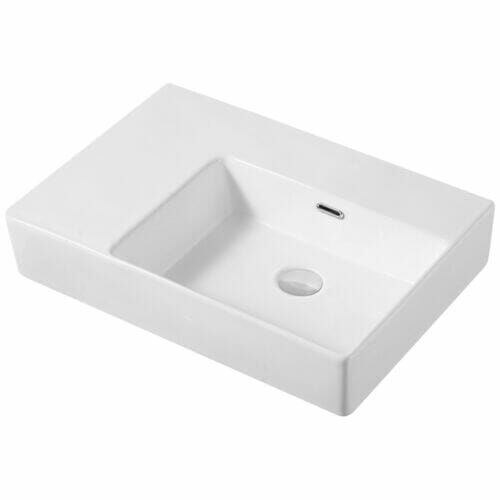 Cube Wall Basin Right-hand Bowl Cube Wall Basin - Right Hand Side - Discount