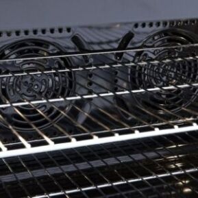 90cm Electric Freestanding Oven - Shelves