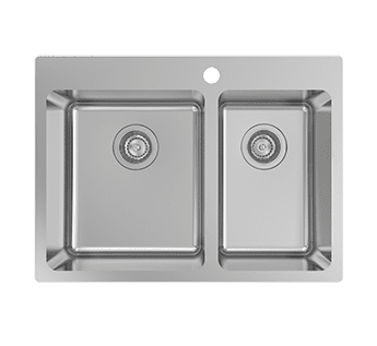 Nugleam 1TH 1.75 Bowl Sink Nugleam Edge 1TH 1.75 Bowl