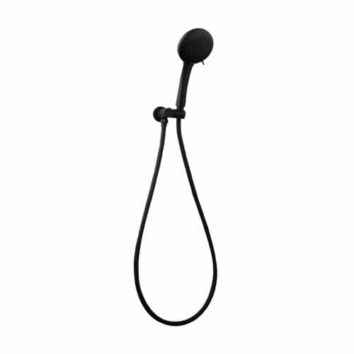 Loui Hand Shower With Wall Bracket Matte Black Loui Hand Shower With Wall Bracket Matte Black
