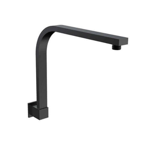 Sky Square Shower Arm Matte Black