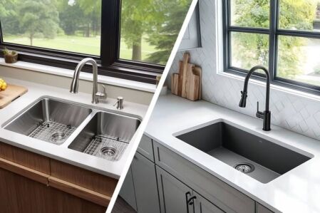 Double vs Single Bowl Kitchen Sinks
