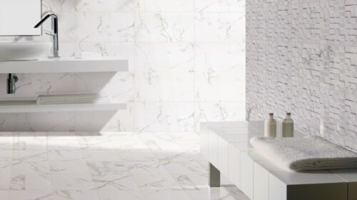 Charm Arabescato Gloss Wall Tile 300x600mm Charm Arabescato wall tile