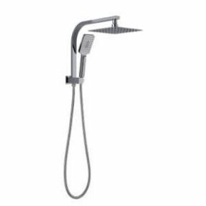 Cube twin shower chrome
