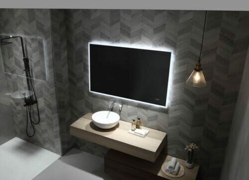 Kara LED Mirror With Bluetooth 750x1200mm Kara LED Mirror With Bluetooth 750x1200mm