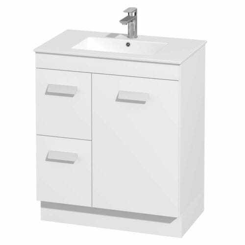 Erin PVC Vanity Unit 75cm Erin PVC Vanity Unit LHD 75cm