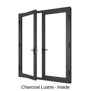 Double Front Entry Door Charcoal Lustre Inside Double Front Entry Door Charcoal Lustre Inside
