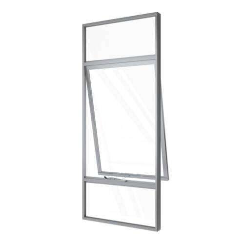 Awning Window with Fixed Hilite Over Low Lite Single Awning with Fixed Hilite over Low Lite