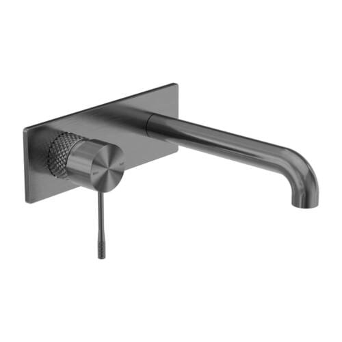 Opal Wall Basin/Bath Mixer 260mm Graphite