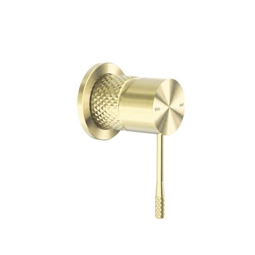 Opal Shower Mixer 60mm Plate Brushed Gold NR251909hBG