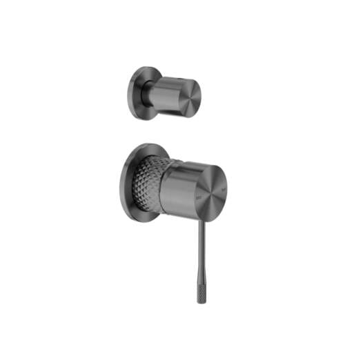 Opal Shower Mixer With Diverter Separate Plate Graphite NR251909eGR