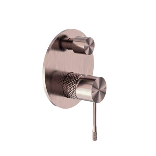 Opal Shower Mixer With Diverter Brushed Bronze NR251909aBZ