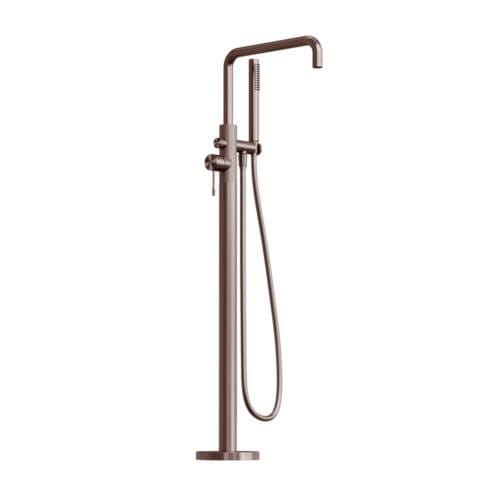 Opal Freestanding Bath Mixer With Hand Shower Brushed Bronze NR251903ABZ