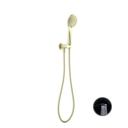 Opal Brushed Gold Shower On Bracket With Air Opal Shower On Bracket With Air Shower Brushed Gold NR251905BG