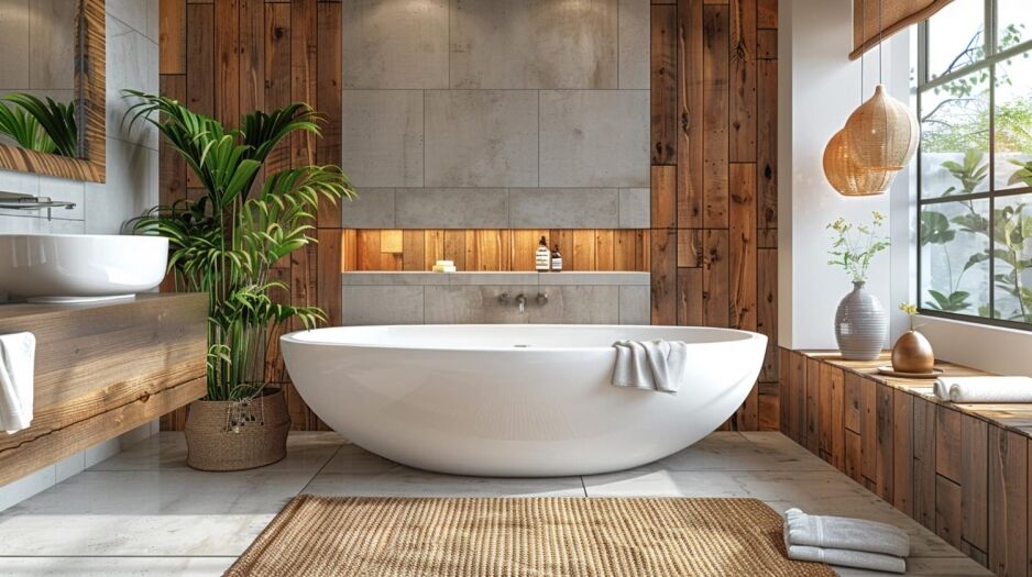 Natural Bathroom Design