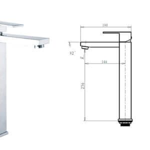 Cube Hi-Rise Base Mixer