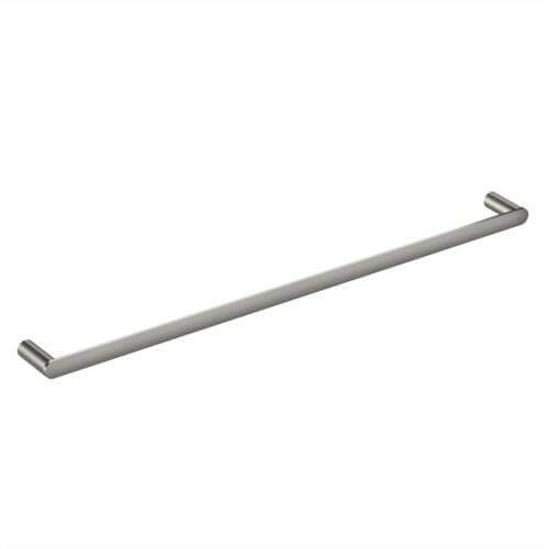 Sky Single Brushed Nickel Towel Rail
