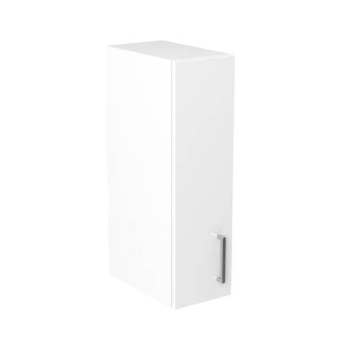 20cm Wall Cabinet with Sky Chrome Handle (Side View)