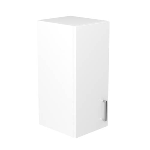 30cm Wall Cabinet 30cm Wall Cabinet with Sky Chrome Handle (Side View)
