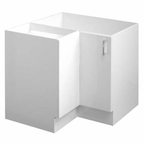 Corner Base Cupboard Left Hand Hinged 90cm