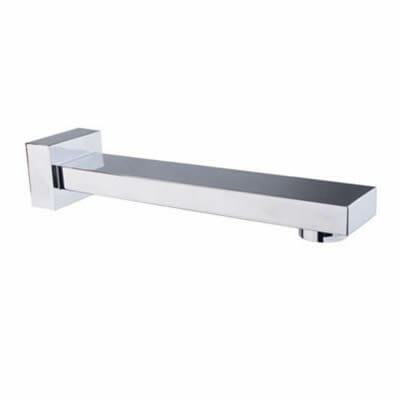 Cube Fixed Bath Spout Square Fixed Bath Spout