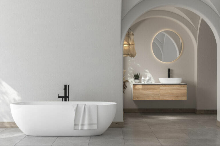 luxury bathroom renovation