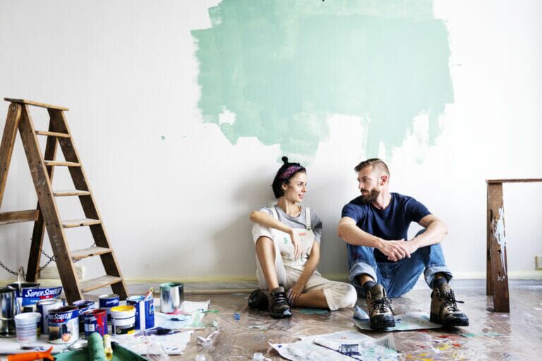 renovating house