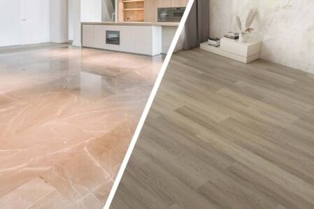 floor tiles vs engineered floorboards