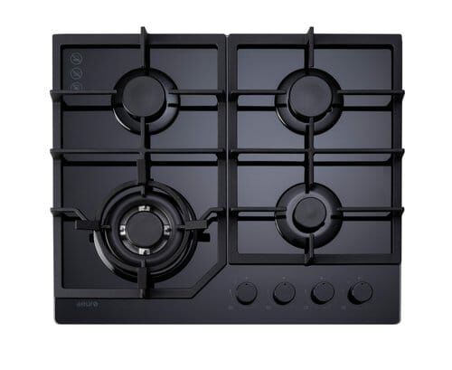 60cm Gas on Glass Cooktop