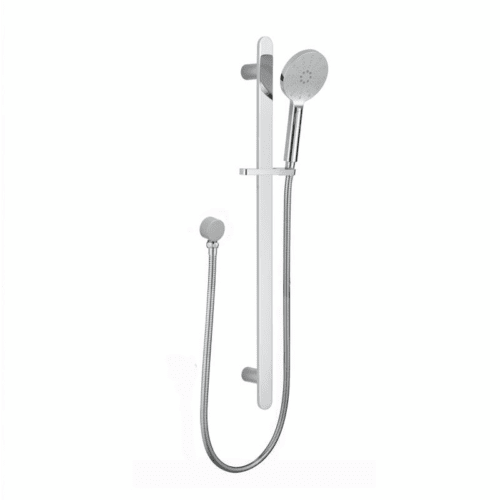 Sky Chrome Round Shower Rail Sky Round Shower on Rail