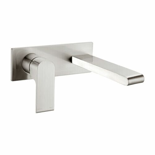 Bianca Wall Mixer Set Brushed Nickel